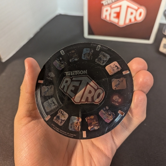 Rare Promotional Teletoon Retro Viewmaster With Reel - Picture 5 of 6